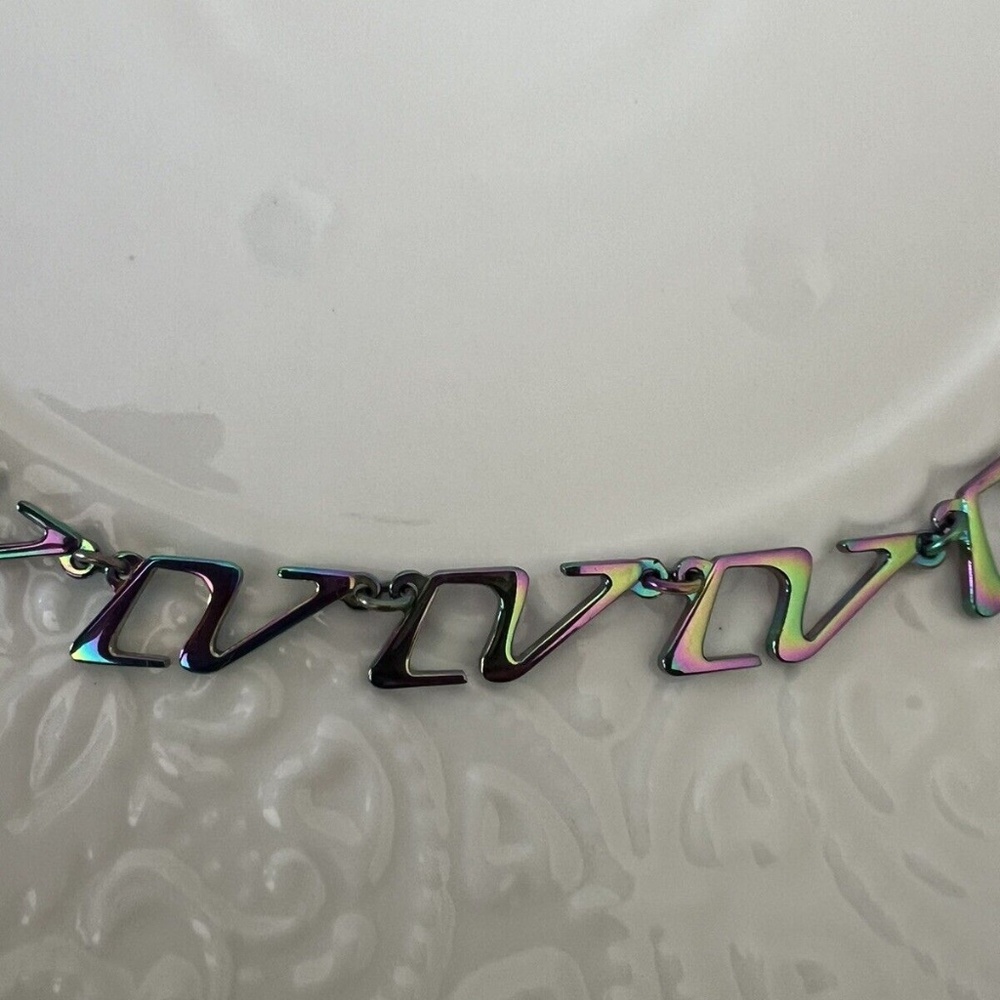 Louis Vuitton 2054 chain necklace in rainbow - Picture 3 of 5